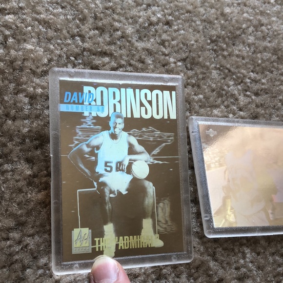1991 Upper Deck David Robinson Holographic Cards - Picture 2 of 5